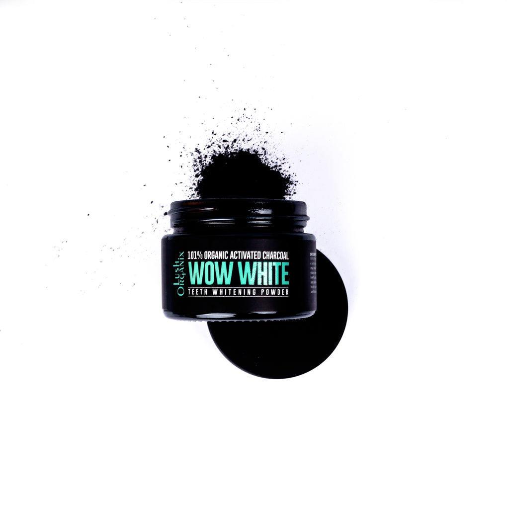 Wow White (Activated Charcoal Teeth Whitening Powder)