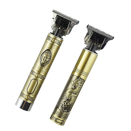 Luxurious Gold Style electric hair trimmer Rechargeable