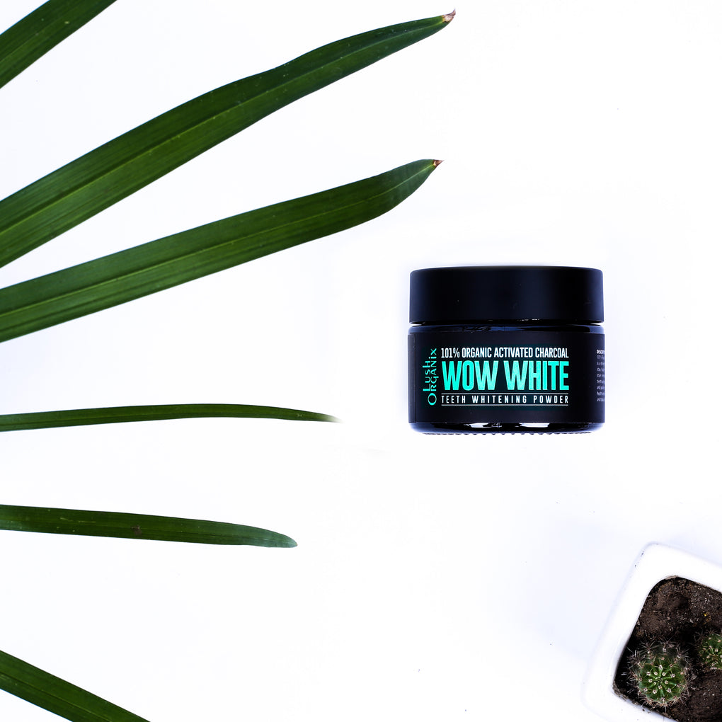 Wow White (Activated Charcoal Teeth Whitening Powder)