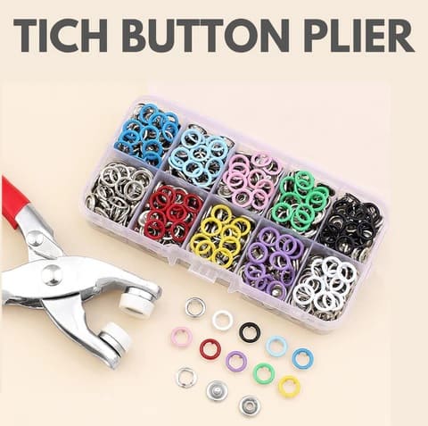 Tich Button Plier With Buttons